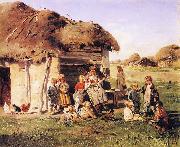 Vladimir Makovsky, Village Children